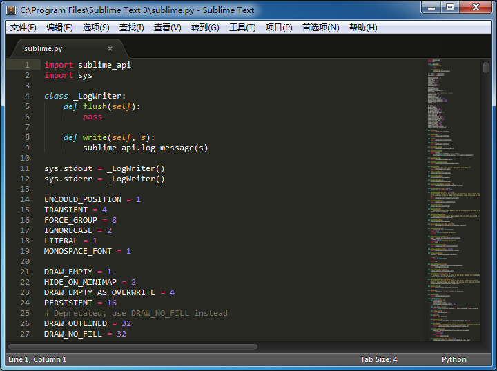 Sublime Text3